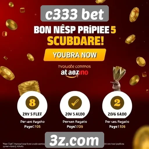 Benefícios exclusivos para novos usuários no c333 bet